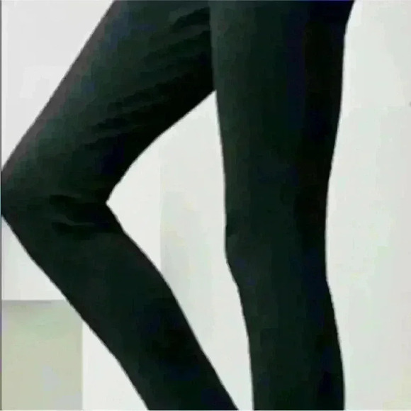 Vince Big Zip Ponte leggings women's dark gray size 4 EUC! - Picture 2 of 8